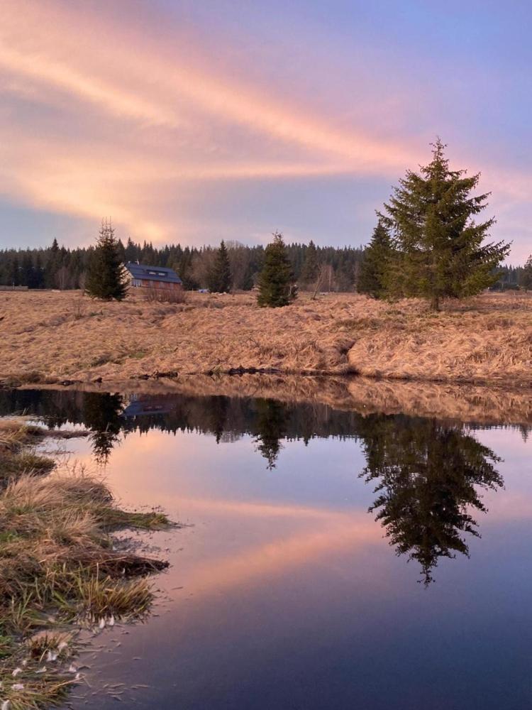 Ubytovani U Krizku Modrava Bagian luar foto