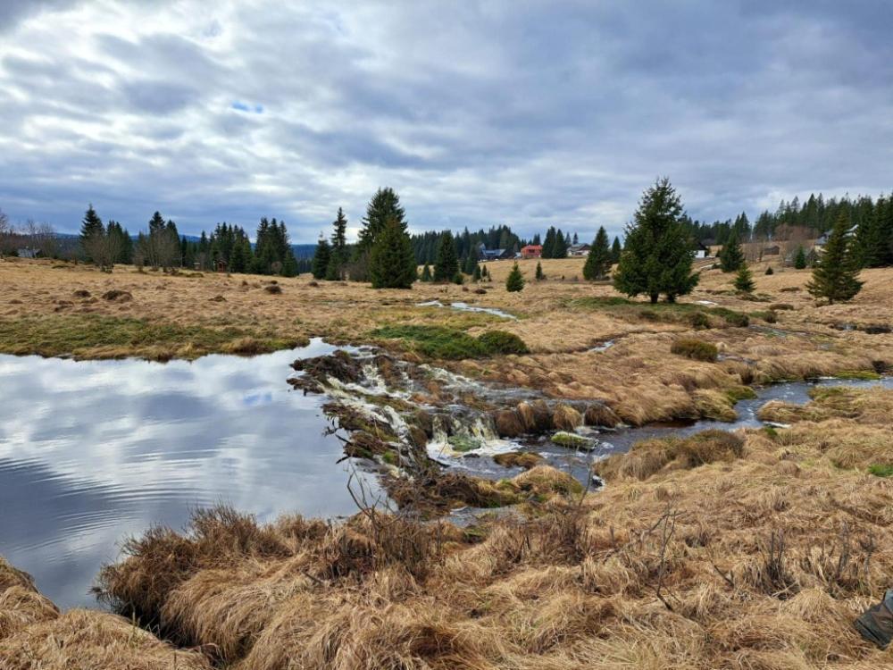 Ubytovani U Krizku Modrava Bagian luar foto